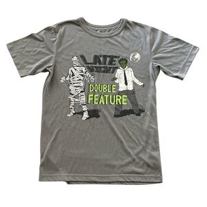 Circo Gray Graphic Tee with Zombie Print sleepwear shirt